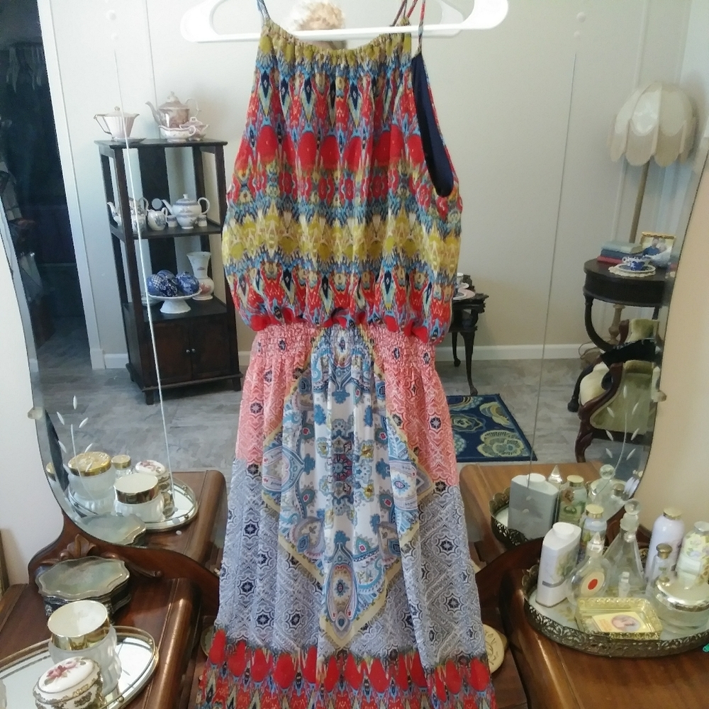 Ladies BOHO MAXI Dress by ENCORE